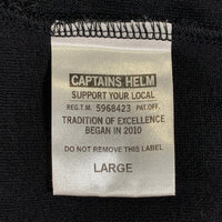 CAPTAINS HELM キャプテンズヘルム 22SS Premium Quality Pile LS TEE プレミアムクォリティ パイル ロングスリーブTシャツ ブラック Size L 福生店