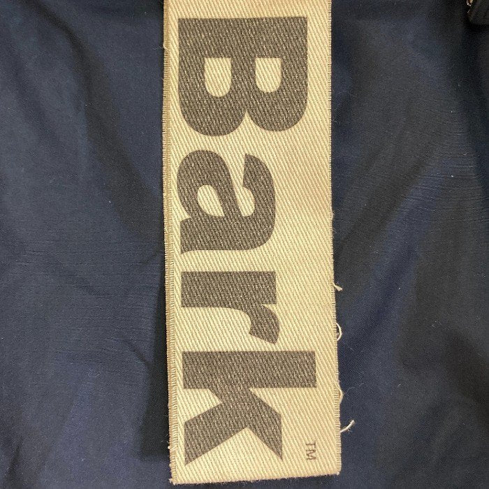 BARK バーク 肉厚 ローゲージ ウール ニット ダッフルコート ネイビー sizeS 瑞穂店