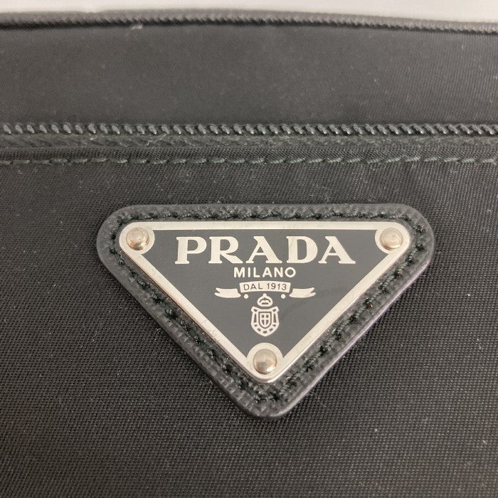 PRADA プラダ 2NA819 セカンドバッグ ナイロン×レザー ブラック 瑞穂店