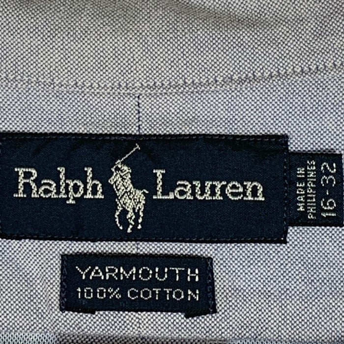 Ralph Lauren ラルフローレン YARMOUTH ボタンダウンシャツ オックスフォード Size 16 福生店