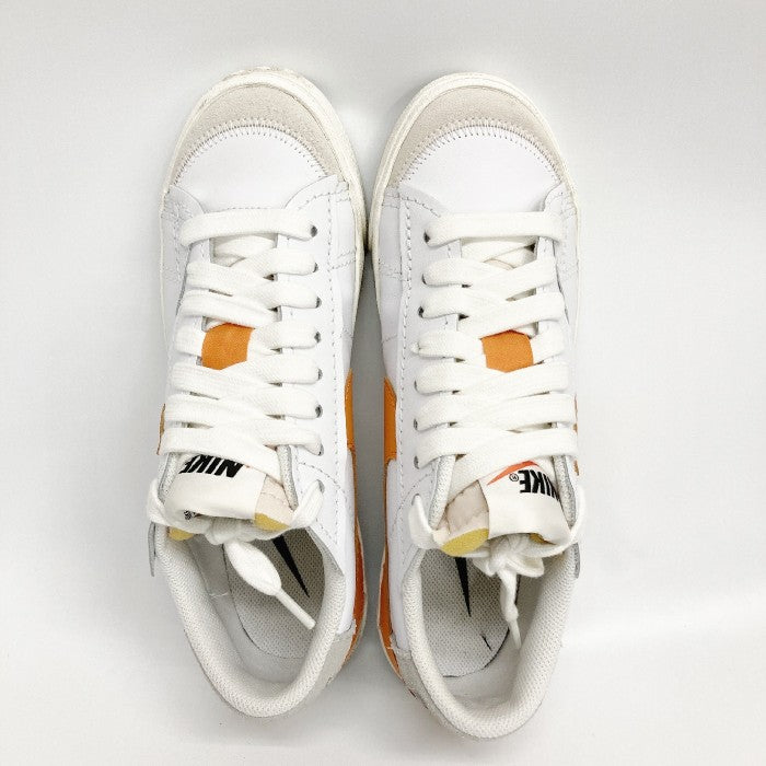 NIKE ナイキ BLAZER LOW 77 JUMBO DN2158-100 ホワイト×オレンジ size27.5cm 瑞穂店