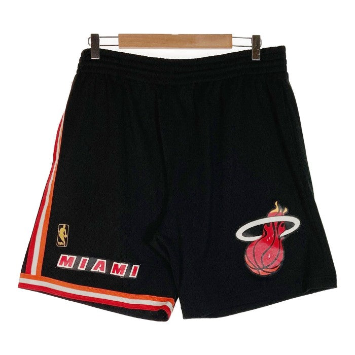 Mitchell&Ness ミッチェル＆ネス NBA マイアミ・ヒート スウィングマン ショーツ  Swingman Shorts Miami Heat '96-'97 ブラック sizeL 瑞穂店