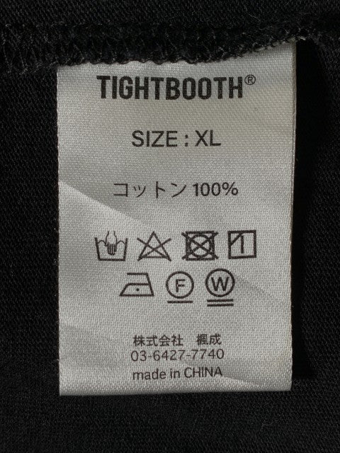 TIGHTBOOTH PRODUCTION タイトブース プロダクション 22SS SMOKE UP SON T-SHIRT プリント Tシャツ ブラック Size XL 福生店