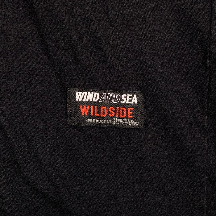 WIND AND SEA ウィンダンシー 22SS WILD SIDE ワイルドサイド ロングスリーブTシャツ ブラック ヨウジヤマモト Size 4 福生店