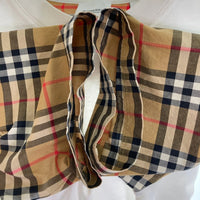 BURBERRY バーバリー ヴィンテージチェック 袖切り替え Tシャツ ホワイト sizeXS 瑞穂店