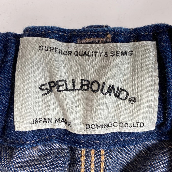 SPELLBOUND スペルバウンド イージーデニムワイドパンツ ブルー size30 瑞穂店