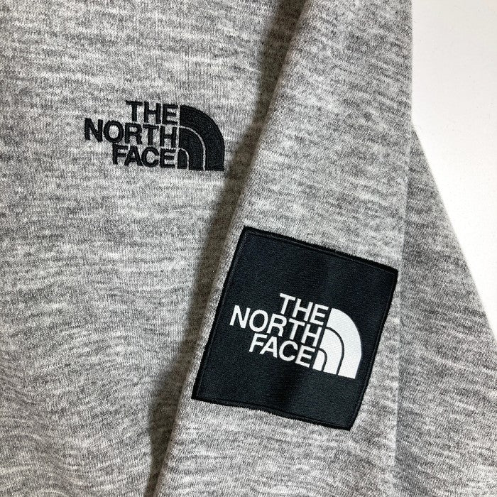 THE NORTH FACE ノースフェイス Square Logo FullZip  スクエアロゴフルジップ パーカー NT12140 ミックスグレー sizeXXL 瑞穂店