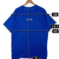 FORTY PERCENT AGAINST RIGHTS フォーティーパーセントアゲインストライツ Tシャツ ブルー sizeXL 瑞穂店