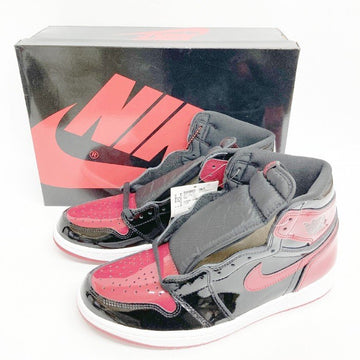Nike Air Jordan 1 High OG ナイキ エアジョーダン1 ハイ OG Patent Bred パテント ブレッド レッド ブラック 555088-063 タグ付き size28cm 瑞穂店