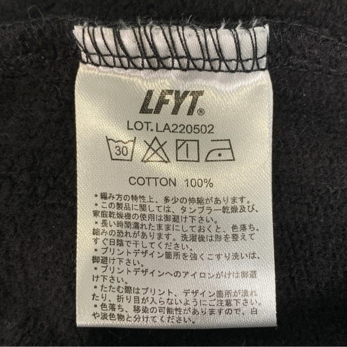 LAFAYETTE LFYT ラファイエット プルオーバー スウェットパーカー ブラック ワッペン Size XL 福生店