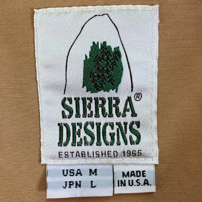 SIERRA DESIGNS シエラデザインズ 米国製 8001D  60/40クロス マウンテンパーカ オレンジ sizeL 瑞穂店