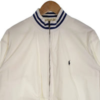 Polo by Ralph Lauren ポロラルフローレン Cotton Rib Blouson コットン リブブルゾン ジャケット ホワイト Size L 福生店