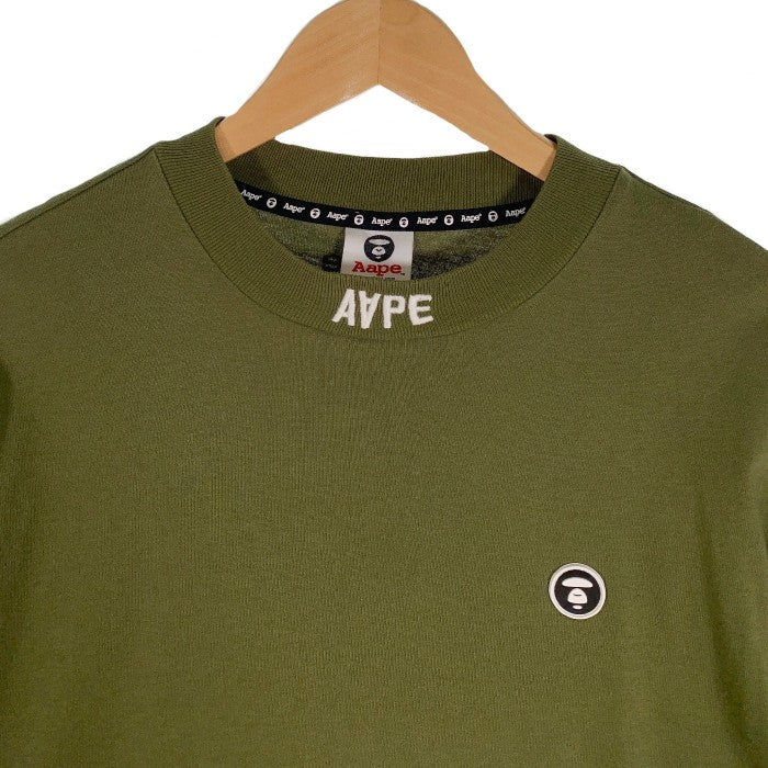 AAPE BY A BATHING APE エーエイプ ロングスリーブTシャツ プリント オリーブ Size XL 福生店