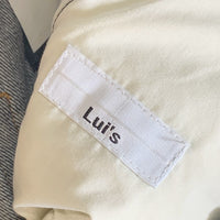 Lui's ルイス 2タック デニムワイドパンツ バルーン インディゴ Size S XL 福生店