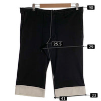 Y-3 ワイスリー ショートパンツ ブラック ホワイト Size XS 福生店