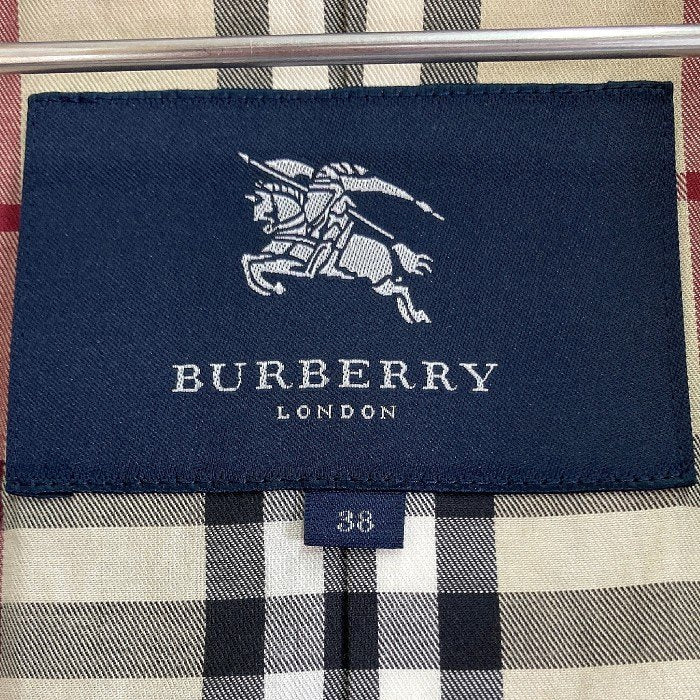 BURBERRY LONDON バーバリー ロンドン FRA43-240-09 トレンチコート ブラック size38 瑞穂店