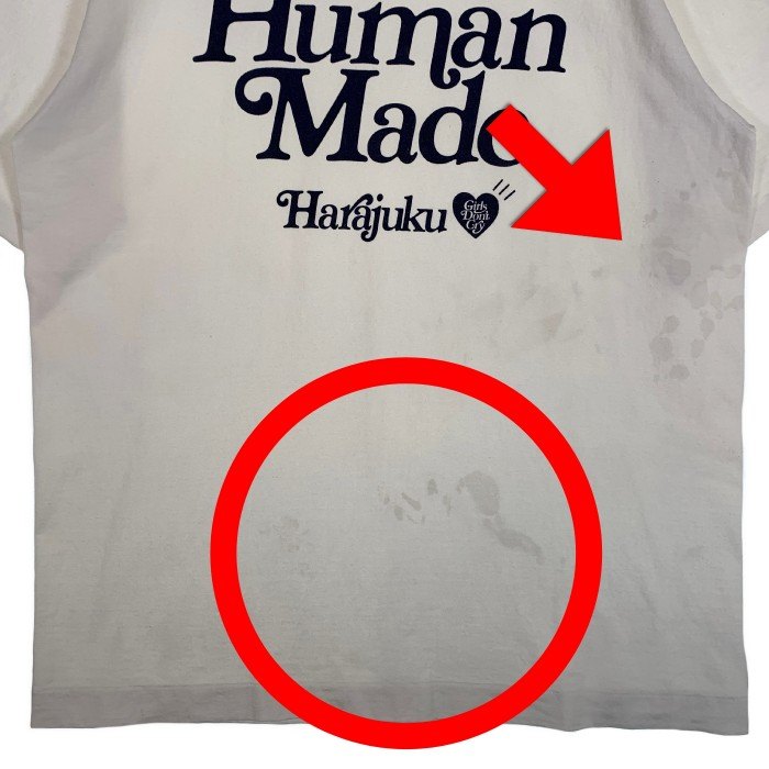 HUMAN MADE ヒューマンメイド 20SS Girls Dont Cry ガールズドントクライ プリントTシャツ ホワイト Size XL 福生店