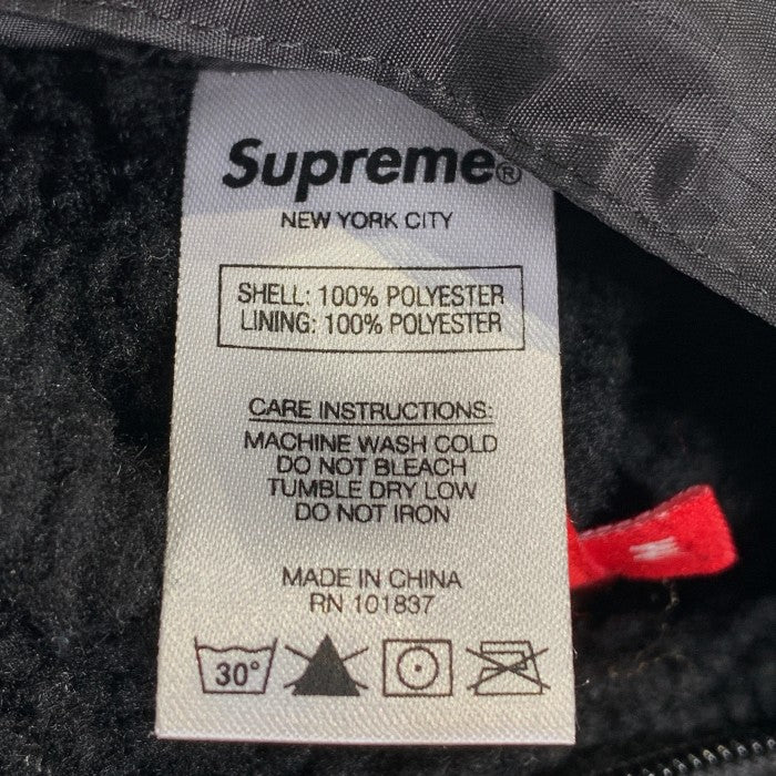 SUPREME シュプリーム 18AW Reversible Logo Fleece Jacket