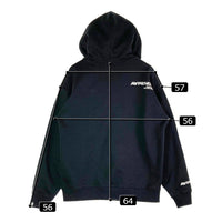 AAPE BY A BATHIG APE エーエイプバイアベイシングエイプ AAPSWMA314XXL ZIP UP HOODIE ジップアップパーカー ブラック sizeM 瑞穂店