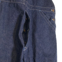 TCB JEANS ティーシービージーンズ BOSS OF THE CAT デニムオーバーオール インディゴ Size 40 福生店