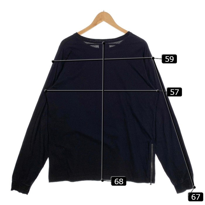 WIND AND SEA ウィンダンシー 22SS WILD SIDE ワイルドサイド ロングスリーブTシャツ ブラック ヨウジヤマモト Size 4 福生店