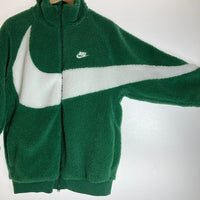 NIKE ナイキ VM SWOOSH FULLZIP JACKET  スウッシュ フルジップ リバーシブルジャケット グリーン BQ6546-341 sizeM 瑞穂店