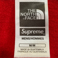 SUPREME シュプリーム 22SS THE NORTH FACE ノースフェイス Bandana Hooded Sweatshirt バンダナ プルオーバースウェットパーカー レッド 並行品 Size M 福生店