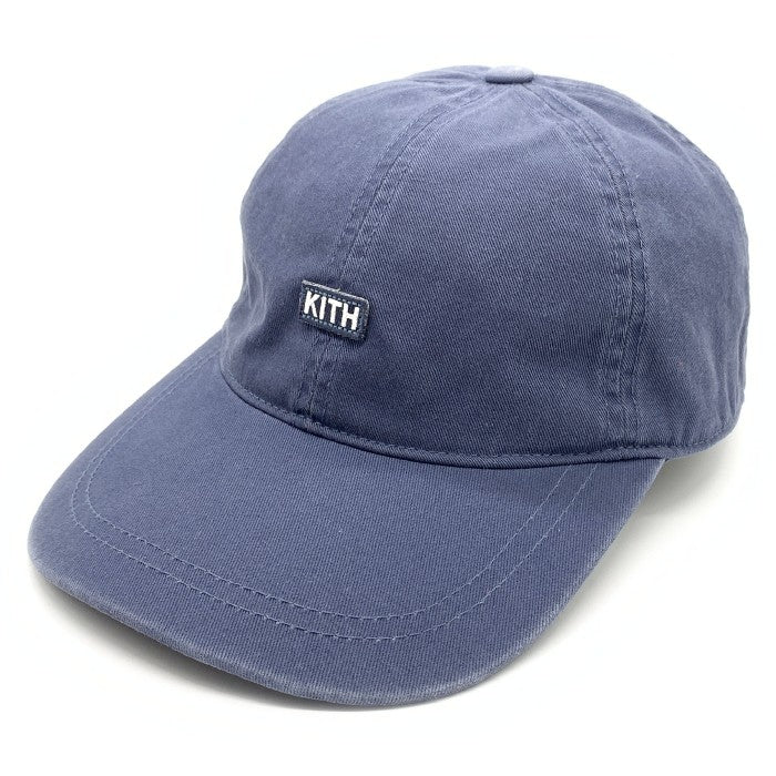 KITH キス 6パネル キャップ 帽子 ネイビー 福生店