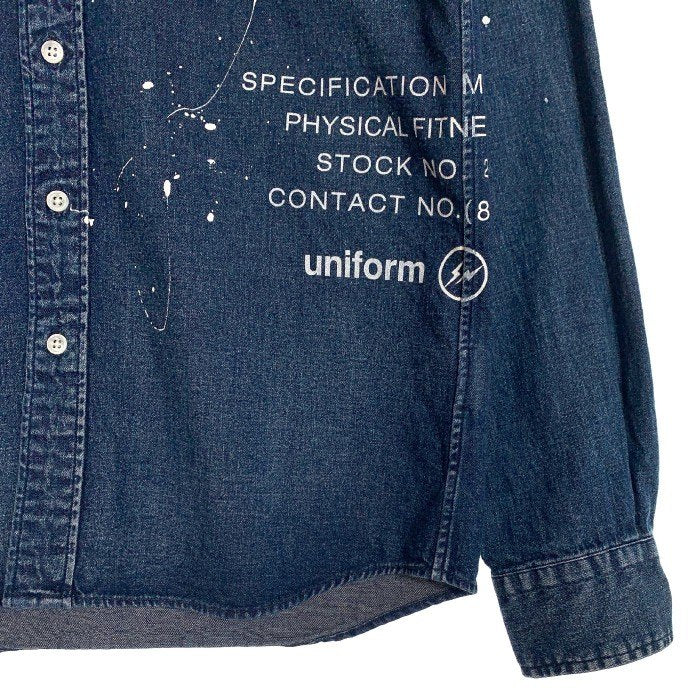 uniform experiment ユニフォームエクスペリメント DRIPPING DENIM B.D ...