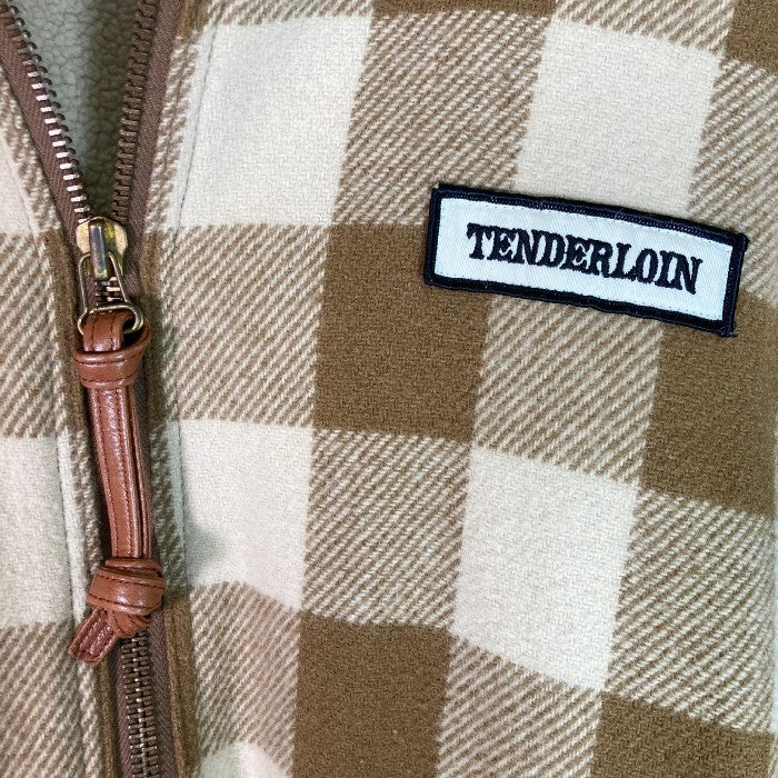 TENDERLOIN テンダーロイン T-LAMBERJACK JKT バッファローチェック ランバージャック ジャケット ベージュ sizeXL 瑞穂店