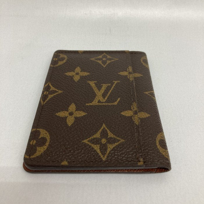 Louis Vuitton ルイヴィトン M66541 ポルト カルト パス ヴェルティカル モノグラム キャンバス ブラウン イニシャル入り 瑞穂店