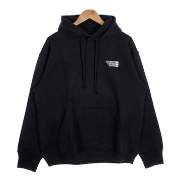 VETEMENTS ヴェトモン 21SS HOODYS 刺繍ロゴ プルオーバーパーカー ブラック UE51TR730B Size XS 福生店