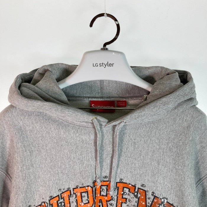 SUPREME シュプリーム 18AW Water Arc Hooded Sweatshirt パーカー グレー sizeXL 瑞穂店