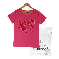 Vivienne Westwood オーブ刺繍Tシャツ 赤 M ヴィヴィアン