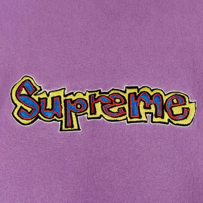 SUPREME シュプリーム 18SS Gonz Logo Hooded Sweatshirt ゴンズロゴ スウェットパーカー ヴァイオレット Size M 福生店