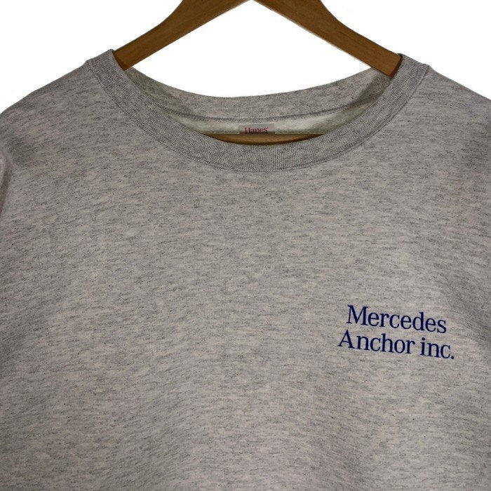 Mercedes Anchor inc. メルセデスアンカーインク プリント スウェットクルーネックトレーナー オートミール Size XL 福生店