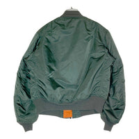 ALPHA INDUSTRIES アルファ インダストリーズ MA-1 フライジャケット  82790J 0615-00-573-8335 USA製 カーキ M 瑞穂店