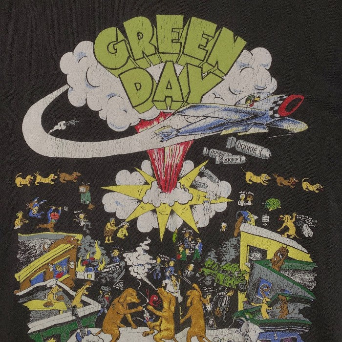 90's GREEN DAY グリーンデイ dookie Tour プリントTシャツ 両面 袖 ...