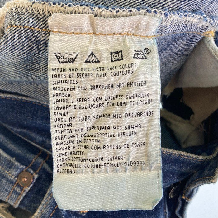 LEVI'S リーバイス 501XX 復刻 デニムパンツ インディゴ リペア有 バレンシア工場 Size ｗ- 瑞穂店