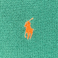 Polo by Ralph Lauren ポロラルフローレン コットン クルーネックセーター グリーン Size L 福生店