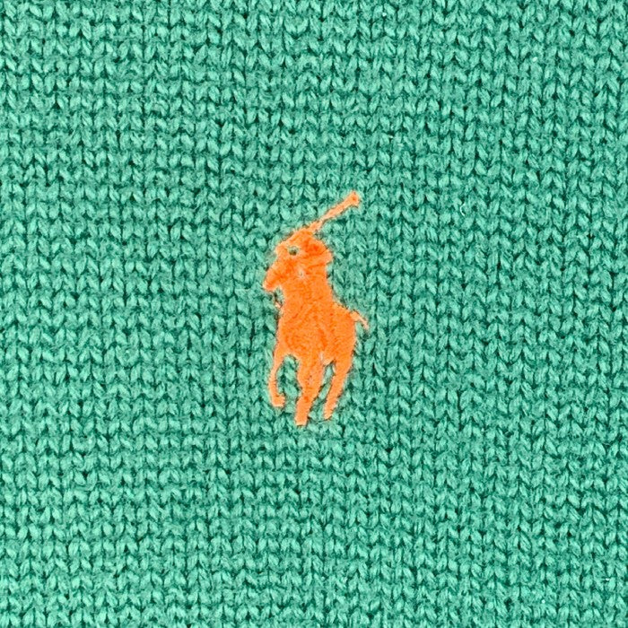Polo by Ralph Lauren ポロラルフローレン コットン クルーネックセーター グリーン Size L 福生店