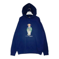 POLO RALPH LAUREN ポロラルフローレン ポロベア プリント スウェットパーカー ネイビー Size XL 瑞穂店