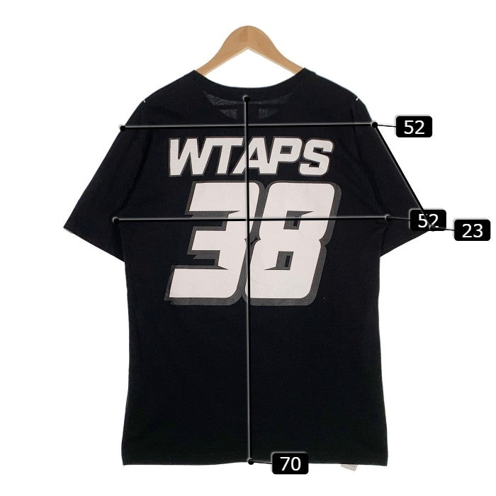 WTAPS ダブルタップス 20SS プリント Tシャツ ブラック Size 3 福生店