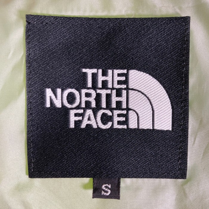 THE NORTH FACE ノースフェイス コーチジャケット ナイロンジャケット フルボタン ブルゾン NP72130 ST 蛍光 グリーン sizeS 瑞穂店