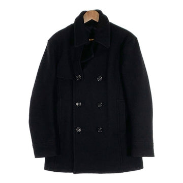 Pherrrow's フェローズ PEA COAT メルトン ウール ピーコート ブラック Size L 福生店