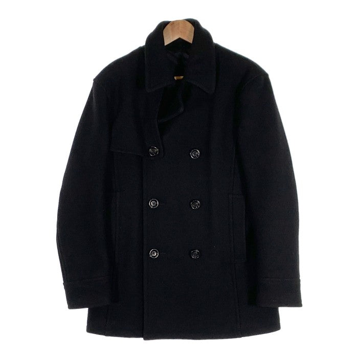 Pherrrow's フェローズ PEA COAT メルトン ウール ピーコート ブラック Size L 福生店