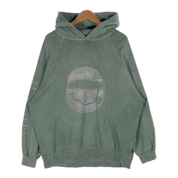 CAPTAINS HELM キャプテンズヘルム 23SS FFF VINTAGE HOODIE ヴィンテージ加工 プルオーバースウェットパーカー グリーン Size L 福生店