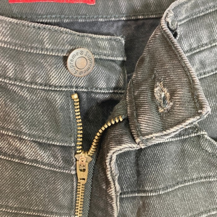 SUPREME シュプリーム 22AW LAYERED JEAN レイヤード ジーンズ ブラック size32 瑞穂店