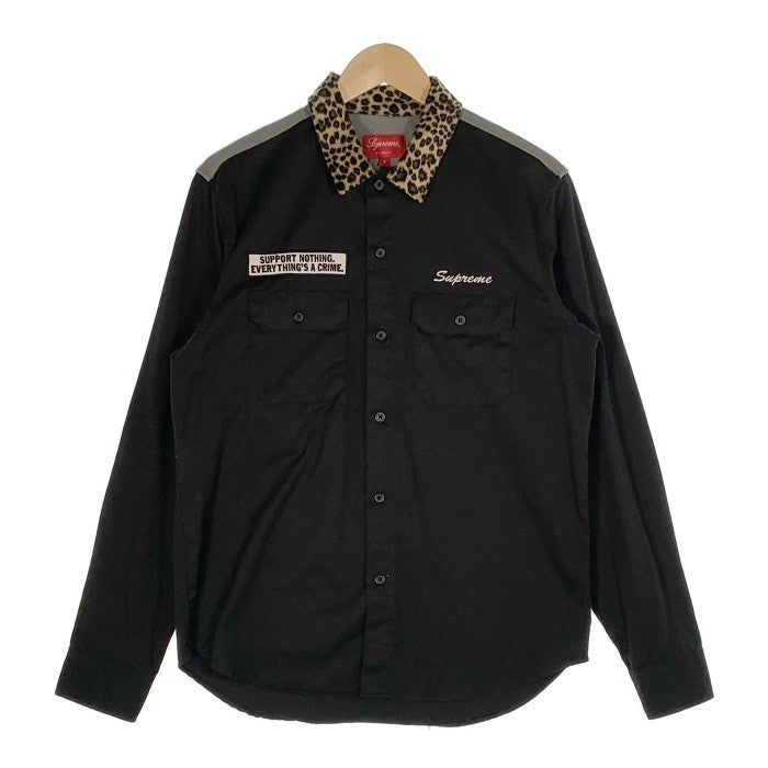 Supreme Leopard Work Shirt レオパード　ワークシャツ Supreme Leopard Work Shirt レオパードワークシャツ