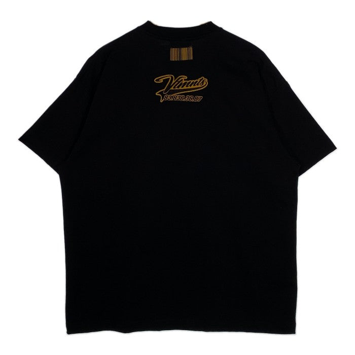 VTMNTS ブイティーエムエヌティーエス 22SS COLLEGE T-SHIRT カレッジロゴ Tシャツ ブラック VL12TR180B Size L 福生店